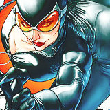 Схема вышивки «Женщина - кошка»