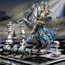 Схема вышивки «Ход конем»