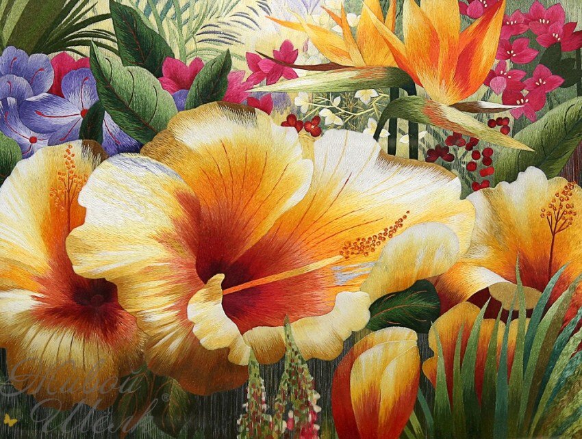 123 - цветы - оригинал