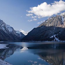Схема вышивки «пейзаж»