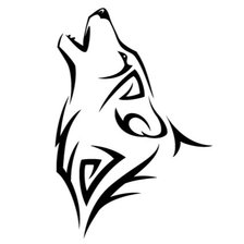 Схема вышивки «Волк»