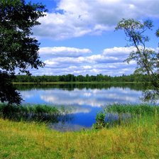Схема вышивки «Тихий уголок»