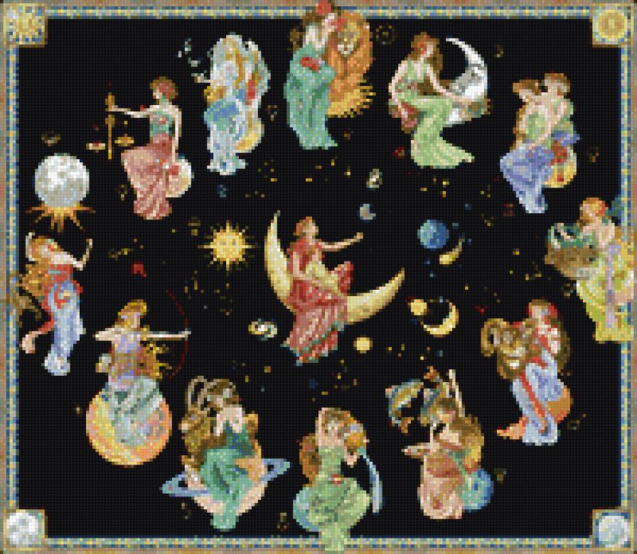 Знаки зодиака - предпросмотр