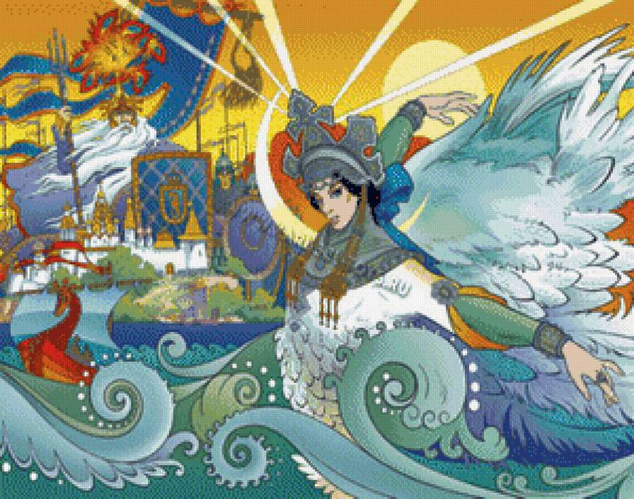 царевна-лебедь - сказка - предпросмотр