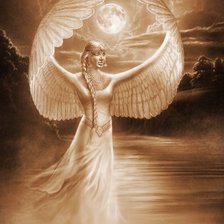 Схема вышивки «Царевна-лебедь»