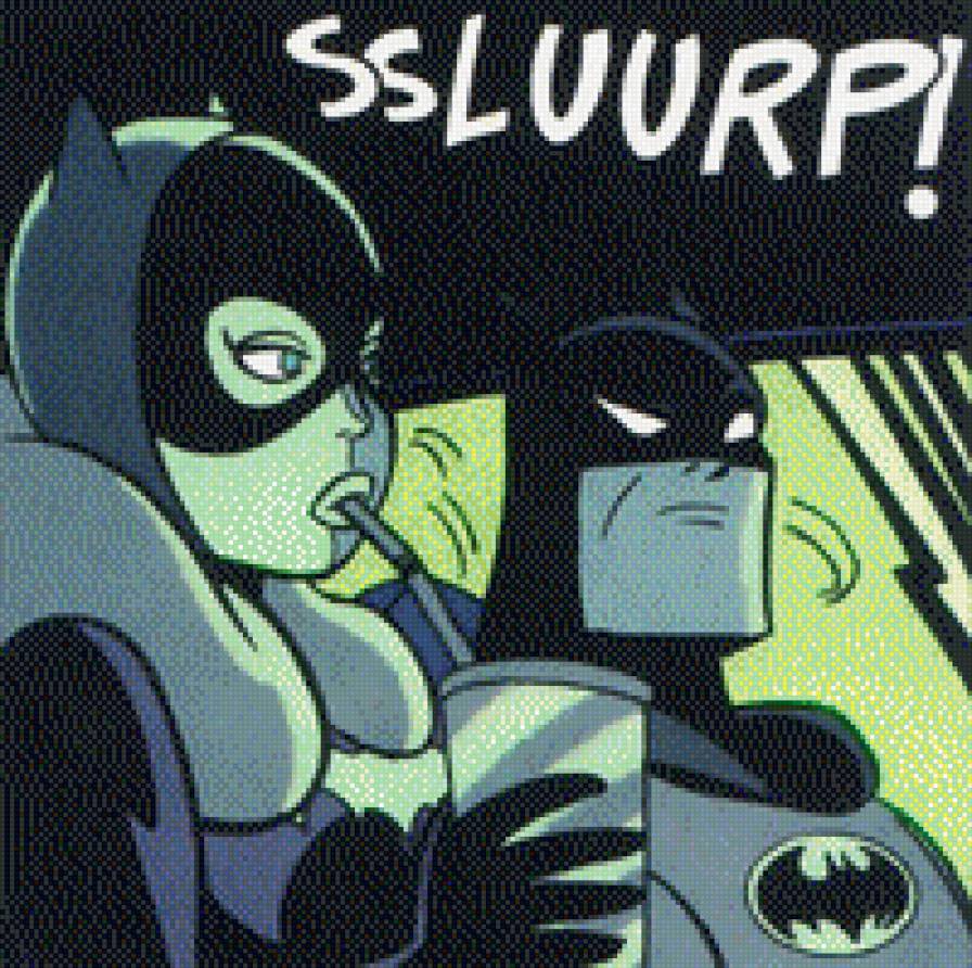 Бэтмен и  Женщина - кошка - бэтмен, супергерои, dc, dc comics, женщина кошка - предпросмотр
