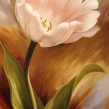 Схема вышивки «Тюльпан»