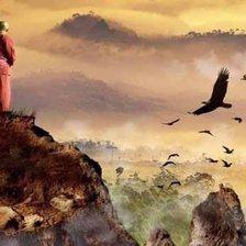 Схема вышивки «высоко»