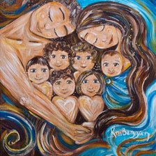 Схема вышивки «семья»