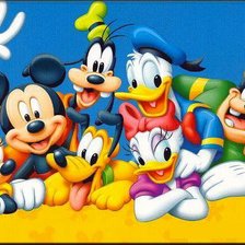 Схема вышивки «Друзья Диснея»