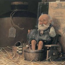 Схема вышивки «серия гномиков»