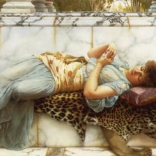 Схема вышивки «картины известных художников»