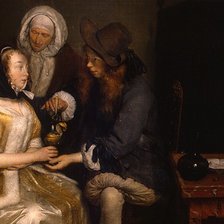 Схема вышивки «Бокал лимонада»