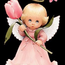 Схема вышивки «ангелок7»