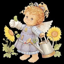 Схема вышивки «ангелок9»