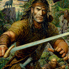 Схема вышивки «Волкодав»