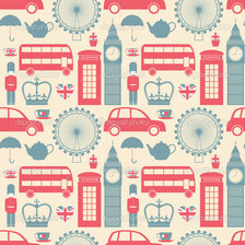 Схема вышивки «Лондон»