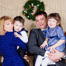 Схема вышивки «Семья!»