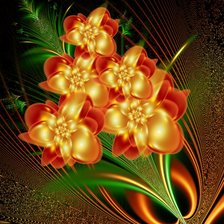 Схема вышивки «букет»