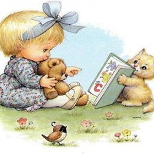 Схема вышивки «дети»