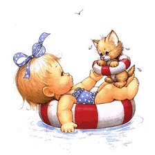 Схема вышивки «дети»