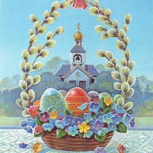 Схема вышивки «пасха»