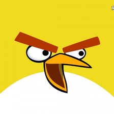 Схема вышивки «злая птичка»