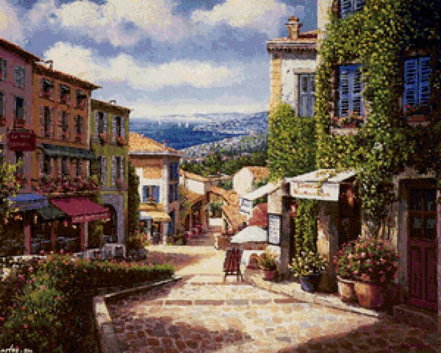 дорога к морю - юг, солнце, дорога, бухта, горы, пейзаж, море, лето - предпросмотр