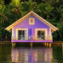 Схема вышивки «райский  уголок»