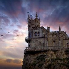 Схема вышивки «ласточкино гнездо»