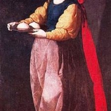 Схема вышивки «Santa Agueda [Zurbaran]»