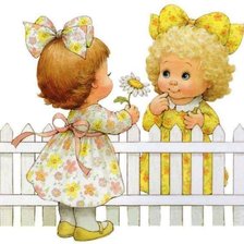 Схема вышивки «дети»