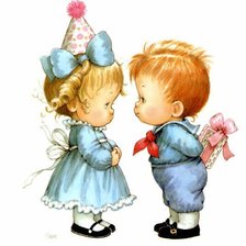 Схема вышивки «дети»