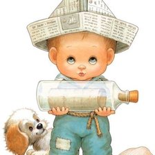 Схема вышивки «дети»