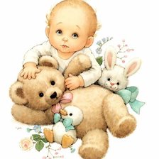 Схема вышивки «дети»