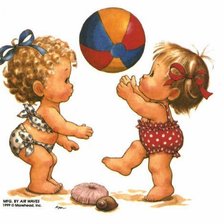 Схема вышивки «дети»