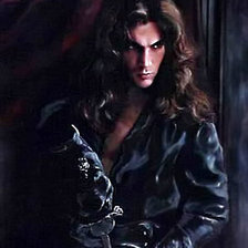 Схема вышивки «кавалер»