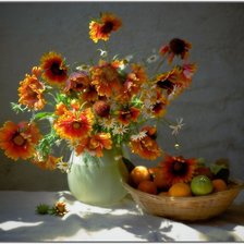 Схема вышивки «полевые цветы»