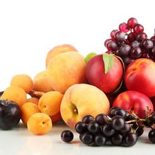 Схема вышивки «фрукты»