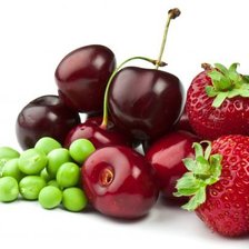 Схема вышивки «фрукты»