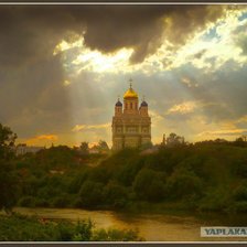 Схема вышивки «вознесенский собор в Ельце»