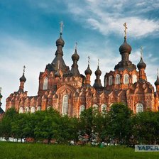 Схема вышивки «Женский монастырь Шамордино»