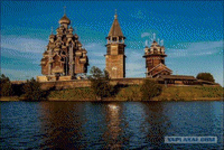Кижи - религия, христианство, храм, церковь - предпросмотр