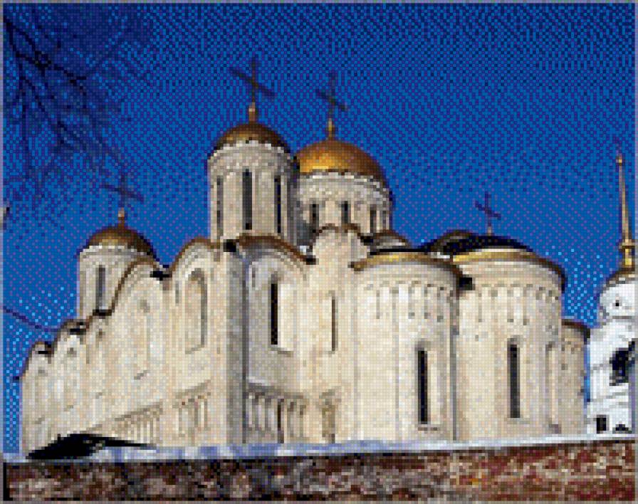 Успенский собор во Владимире - христианство, церковь, храм, религия - предпросмотр