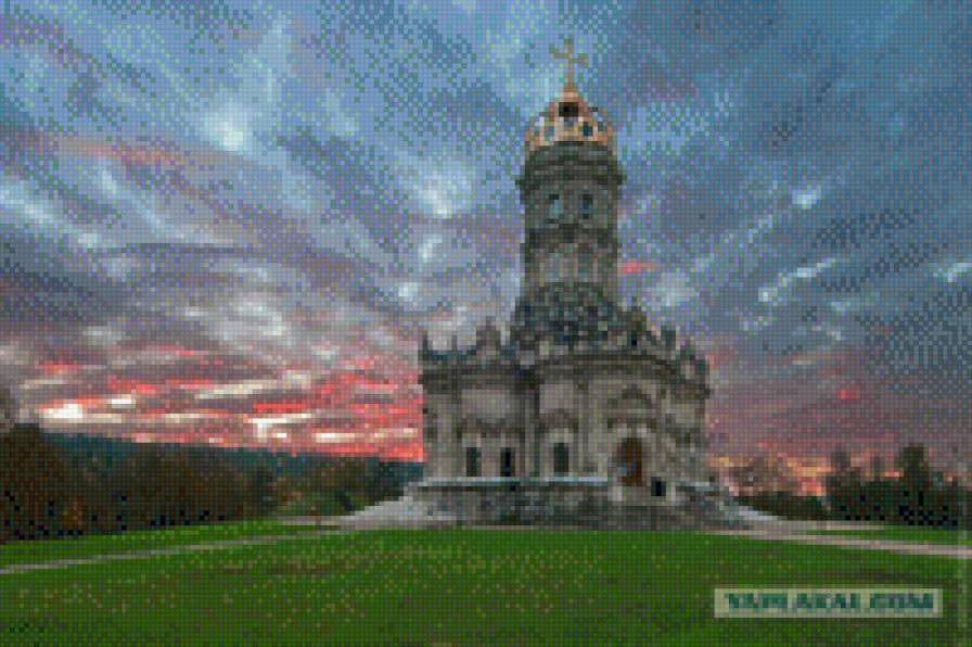 Храм Знамения Пресвятой Богородицы в Дубровицах - религия, христианство, храм, церковь - предпросмотр