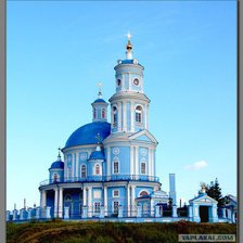 Схема вышивки «храм казанской иконы Божьей матери»