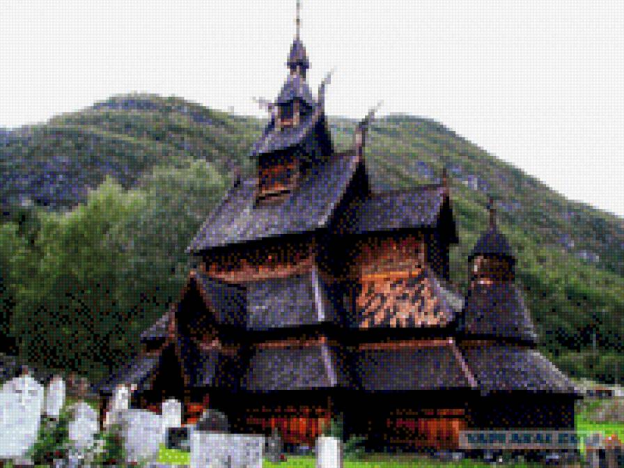 Церковь Андрея Первозванного, Норвегия - христианство, церковь, храм, религия - предпросмотр