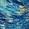 Предпросмотр схемы вышивки «Ван Гог "Звездное небо"» (№899932)