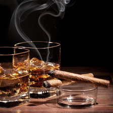 Схема вышивки «Виски»