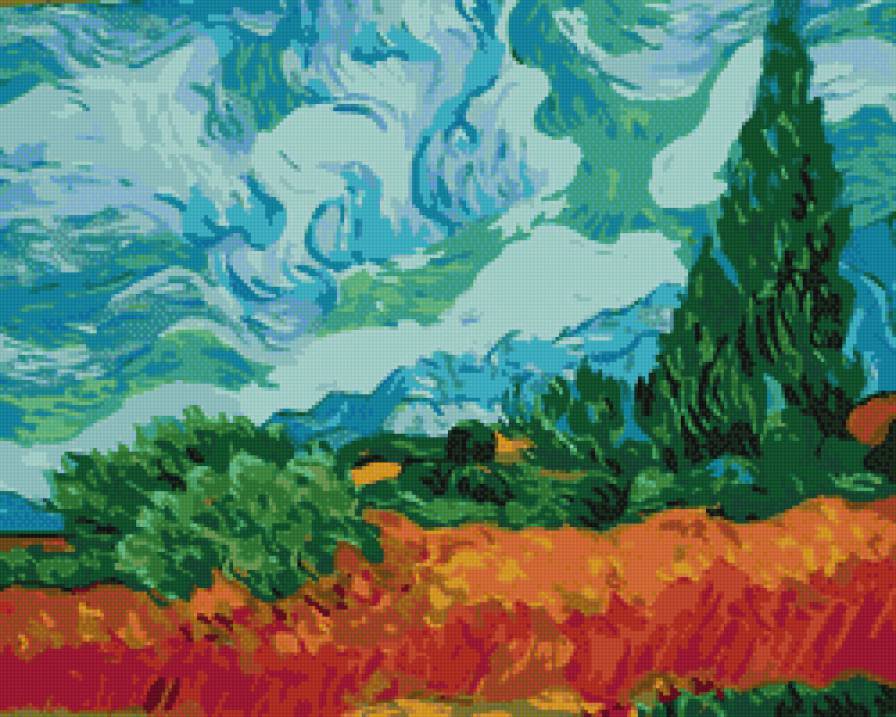 пшеничное поле - предпросмотр